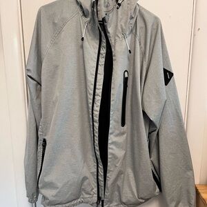 Burton Men's Gray Hooded Jacket
